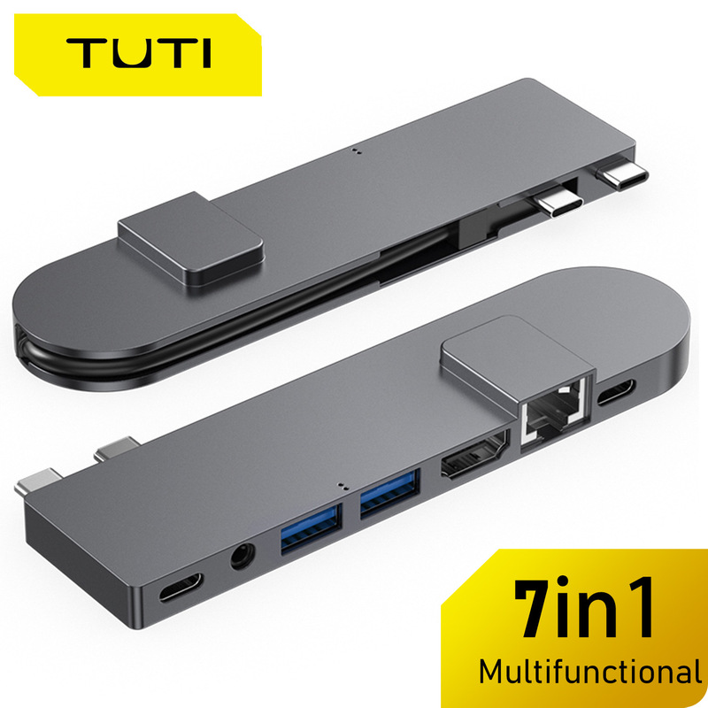 Tuti Cross-Border for Surface Pro Docking Station USB Hub Hub Splitter 3.0 Docking Station