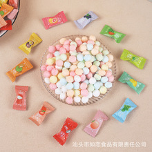 零食批发糖果散装发批维C无糖薄荷珠招待水果散装混合口味薄荷糖