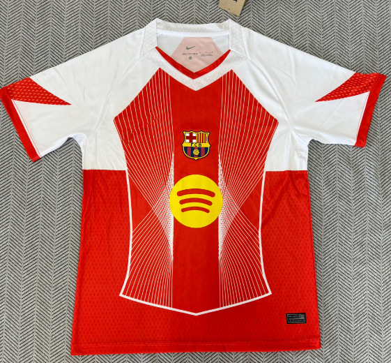 2526 新しいバルサ ファン エディション スペシャル エディション ジャージ トップ サッカー 半袖ジャージ スポーツ|undefined