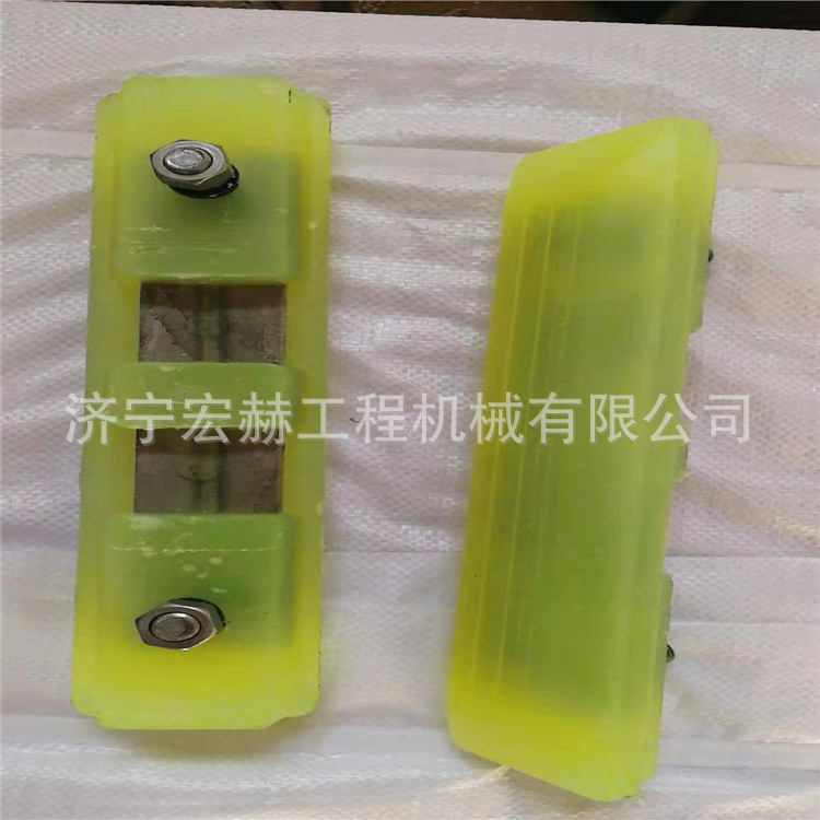 挖掘机橡胶块 FR35-7 FR60 FR65牛筋 耐磨 履带胶 卡扣履带垫块