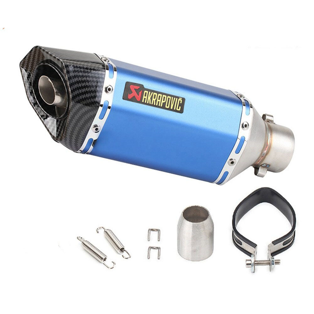Factory direct motorcycle scooter modified exhaust pipe tail throat spring breeze NINJA small hexagonal round tail exhaust pipe