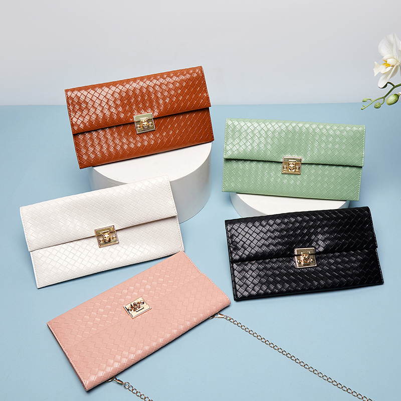 Navidad nueva bolsa de cena 2024 fábrica de bolsos de mujer transfronterizos al por mayor bolsos de mano triple plegables bolsos de hombro de mujer temperamento