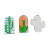 Accessory with accessories, acrylic resin, pendant, handmade, wholesale, new collection, cactus