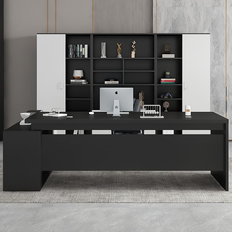 Desk Simple Modern Office Furniture Boss Executive Desk Manager Desk President Single Desk and Chair Set Combination