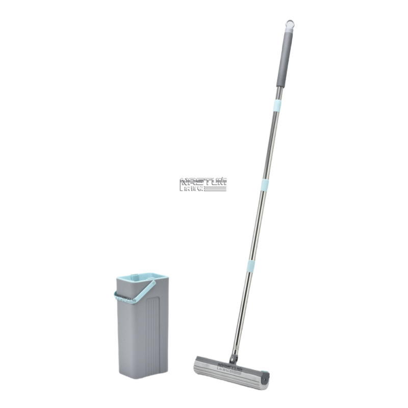 Factory Direct Sale New Floor Mop with Bucket, Hands-Free Cleaning, Lazy Household Wash-And-Dry Integrated W