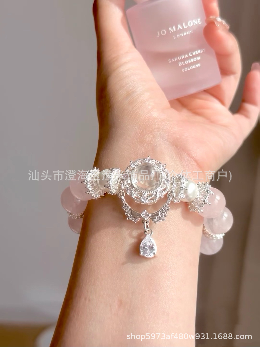 14K Gold-Plated DIY Crystal Accessories Magic Box Bracelet Spacer Beads Handmade Beaded Jewelry Starry Sky Compass Jewelry