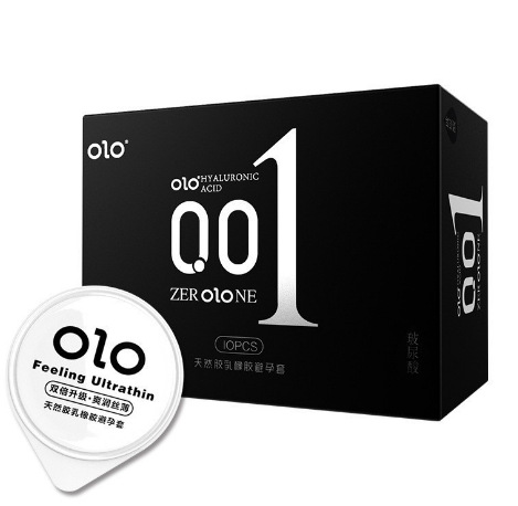 OLO001 히알루론산 콘돔 남신 스타일 10개입