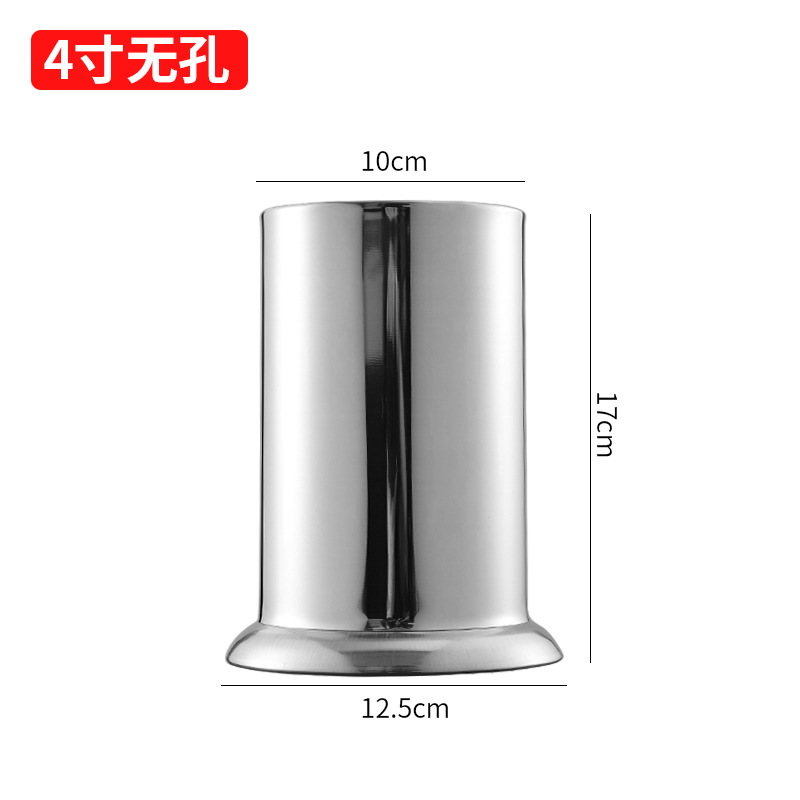 Acero inoxidable palillos titular mayor cocina palillos jaula vajilla jaula palillos titular oro restaurante tijeras clip caja de almacenamiento