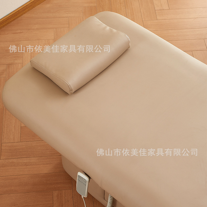 Cama de belleza eléctrica para sala de belleza especial de masaje de temperatura constante calentamiento micro plástico spa cama de bordado de patrón médico multifuncional