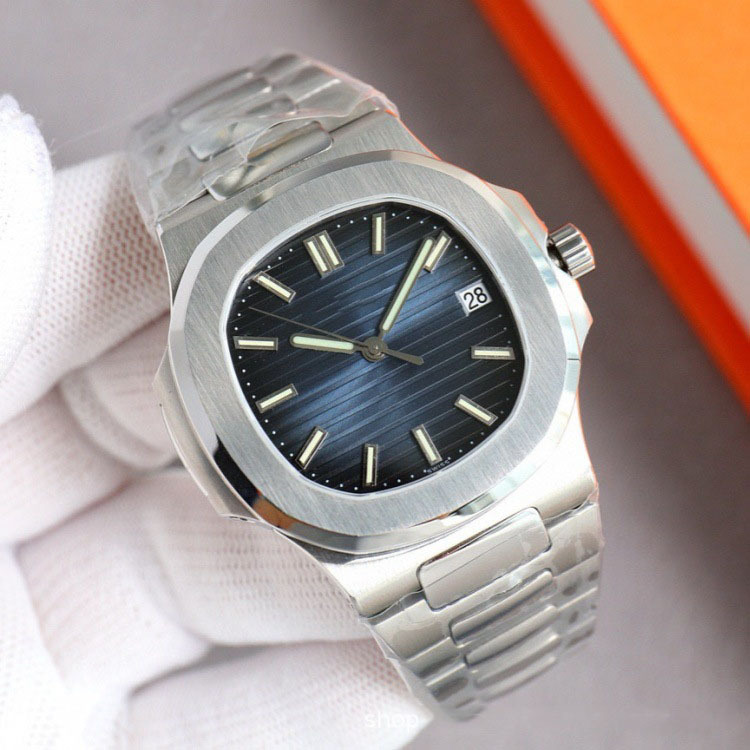 Cross-Border Nautilus 5711 Watch Steel King Grenade Men's Fully Automatic Mechanical Watch Business Sports Spot Foreign Trade