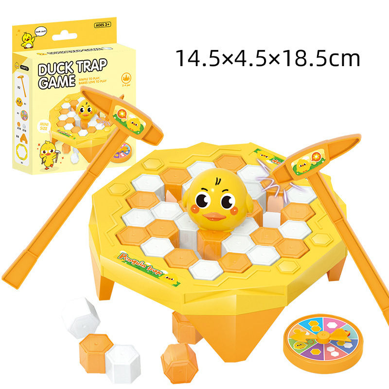 Rompiendo el hielo transfronterizo Pingüino rescate pequeño pingüino juego de peste hielo niños inteligencia de escritorio para niños juguetes entre padres e hijos al por mayor