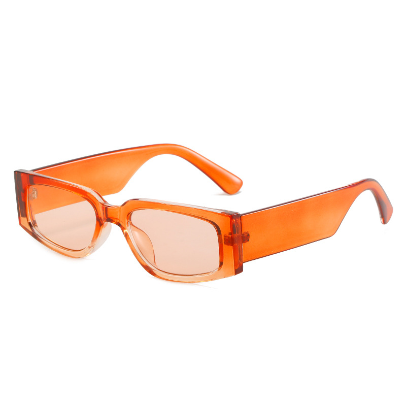 Fashionable Women's Candy Colored Small Frame Sunglasses_voghion.com