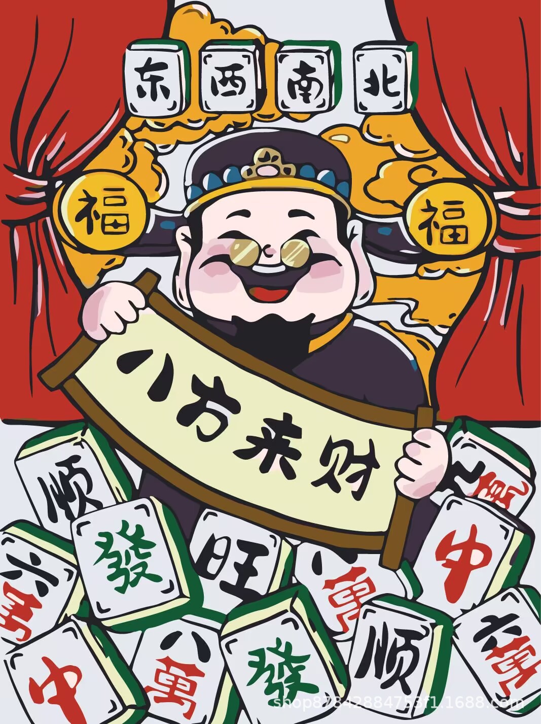 Pintura al óleo digital bricolaje al por mayor hecho a mano relleno de color curación descompresión popular para niños flor nieve montaña decorativa pintura de paisaje