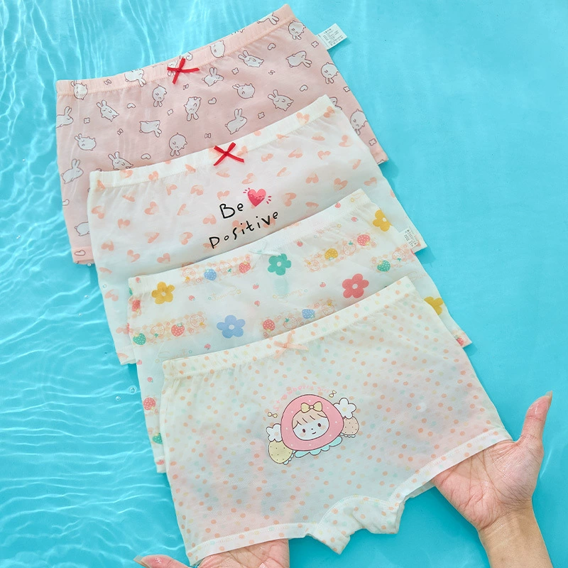 Children's underwear, silk thin summer shorts