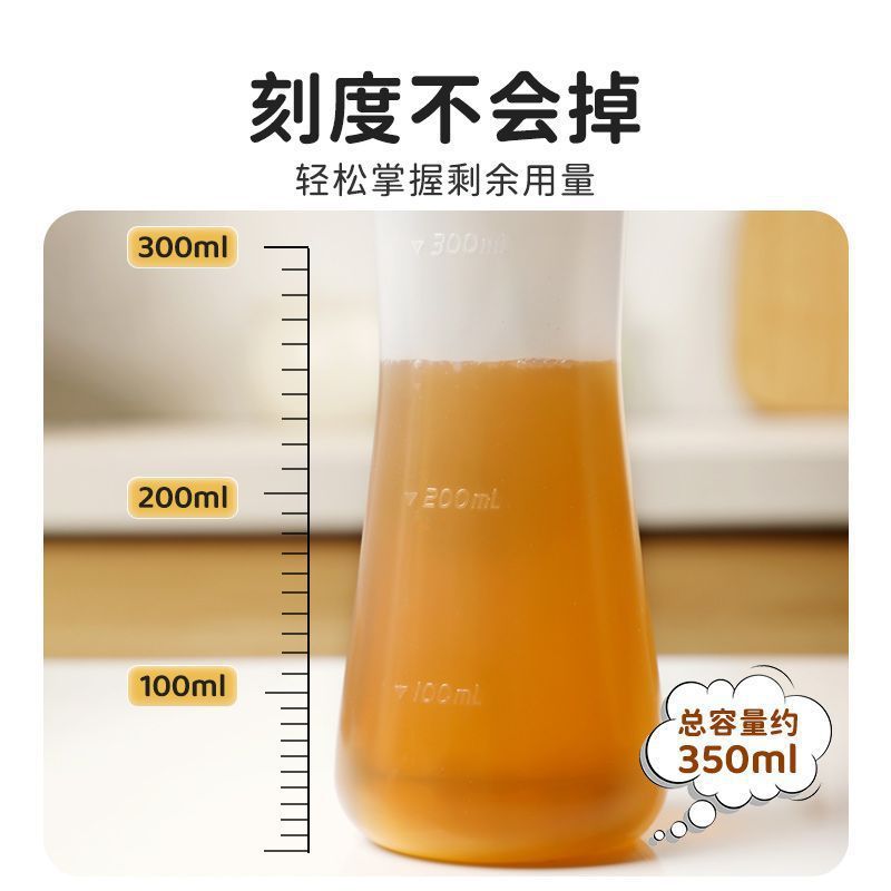 蜂蜜瓶は専用の分注瓶の食品級のケチャップのサラダソースの尖った口を逆さまにすることができます。|undefined