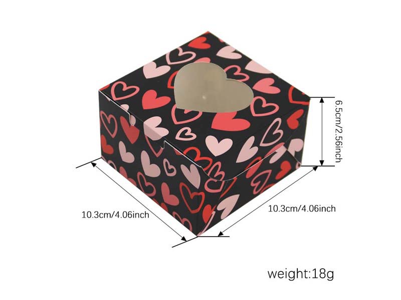 La Saint-Valentin Lettre Forme De Cœur  Mariage Date Fournitures D'emballage Cadeau Fournitures D'emballage Cadeau 1 Jeu display picture 1