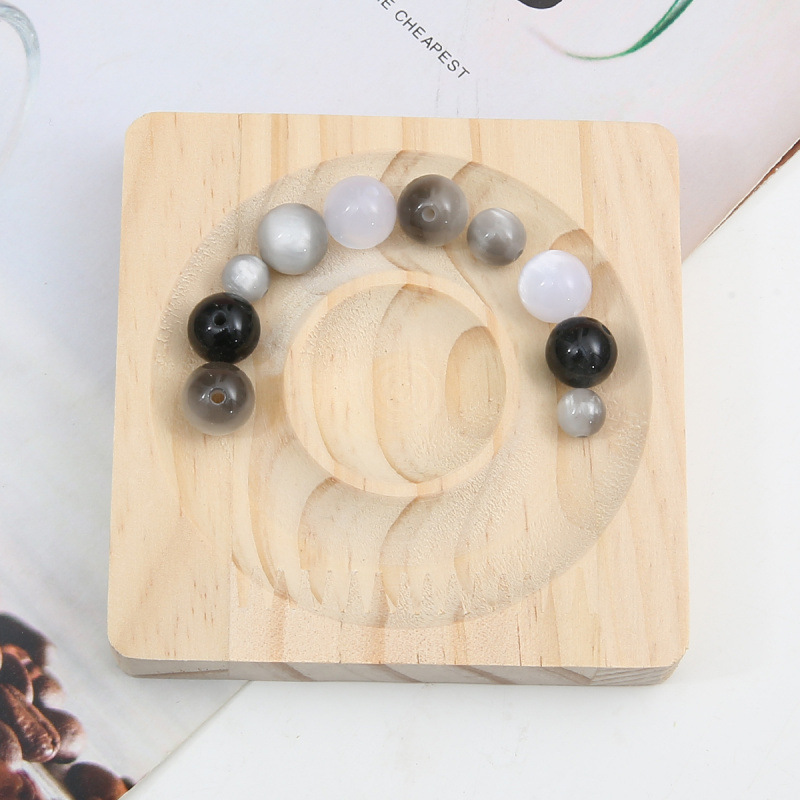 1#소나무 색상| 지름 약 9.5cm, 높이 1.5cm, 정사각형 1개/팩