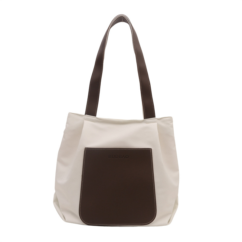 Casual, moda, bolso de gran capacidad para mujeres 2024 nuevo invierno simple, bolsa de hombro para viajar, bolsa de viaje ligera