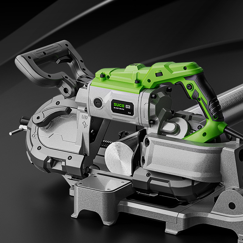 多功能金属带锯机 铝木材切割锯 圆钢管材切割带锯