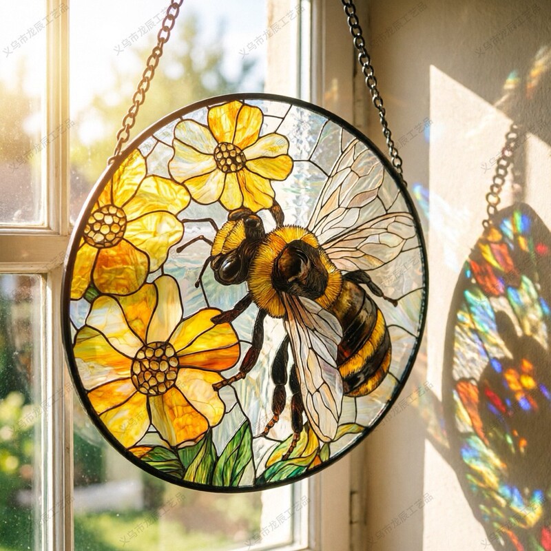 Glass Sun Catchers, Colorful High-Definition Home Decor, Factory Direct Sales, Support Custom Designs, Cross-Border Amazon Glass Sun Catchers, Colorful High-Definition Home Decor, Factory Direct Sales, Support Custom Designs, Cross-Border Amazon