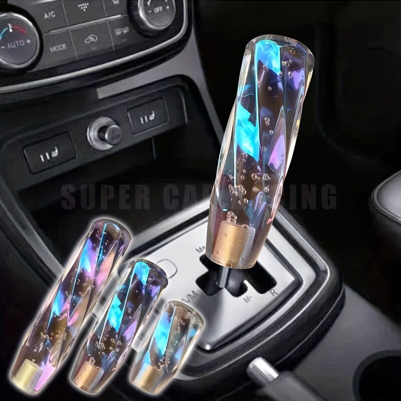 Cross-Border Twisted Crystal Colorful Gear Head Gear Head Car Modified Gear Lever Wave Stick Head Gear Lever Gear Head Cross-Border Twisted Crystal Colorful Gear Head Gear Head Car Modified Gear Lever Wave Stick Head Gear Lever Gear Head