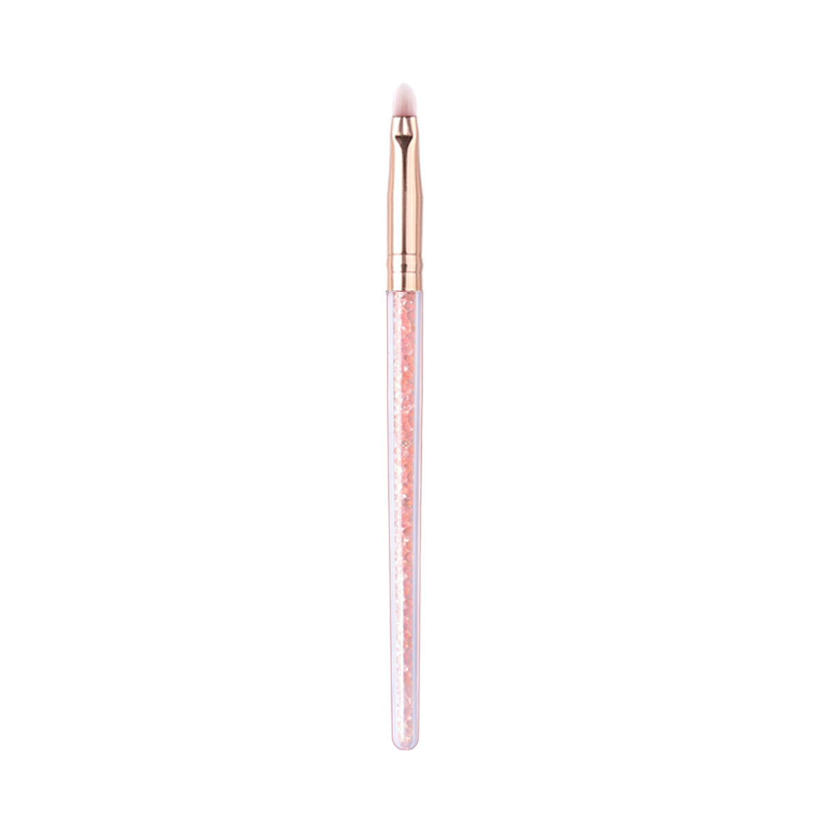 ZOREYA solo corrector cepillo de cejas cepillo al por mayor herramientas de belleza maquillaje labio cepillo de plástico mango taladro interior cepillo de pestañas