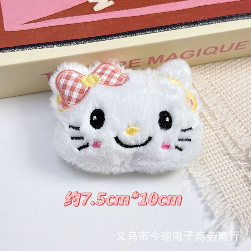 蝴蝶结KT猫吱吱叫挂件表情包猫咪公仔配饰辅料服饰DIY饰品配件|undefined