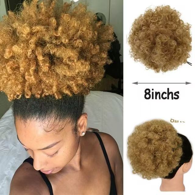 Africano negro cabeza bola explosión peludo peludo hip hop hip hop rollo de maíz barba oruga brote cabeza