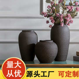 景德镇陶瓷花瓶工厂批发手工台面花瓶落地花瓶可定制生产