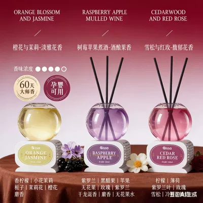 Air Purifier, Aroma Diffuser, Toilet, Car Perfume Aromatherapy - three-combination-packs-random-one-350ml