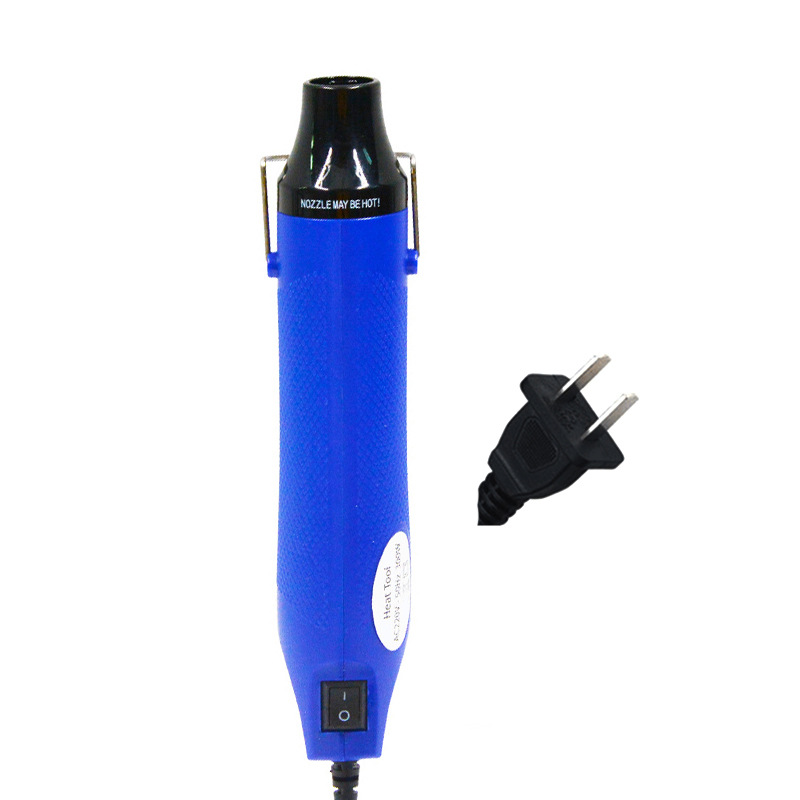 Pistola de aire caliente 220V estándar nacional 110V estándar americano 300W cerámica suave Tubo termorretráctil película calor encogible herramienta de calefacción pistola caliente