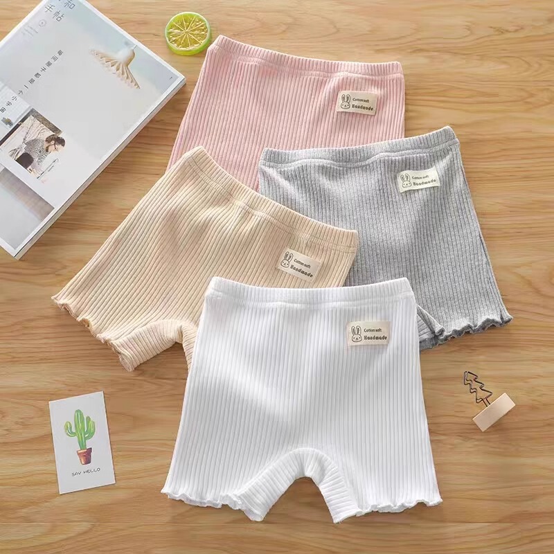 Girls' Safety Pants Anti-light Children's Insurance Pants Summer Thin Big Children's Baby Little Girl's Bottoming Shorts