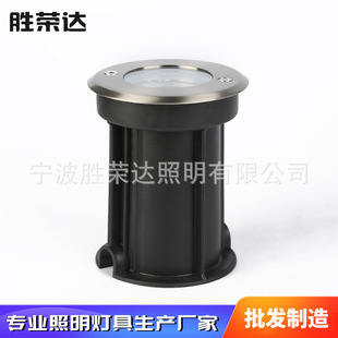 Supply new outdoor stainless steel buried lamp 12/24/220V square buried lamp