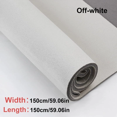 Composite Sponge Velvet Fabric Child: Car roof lining - off-white-150150cm