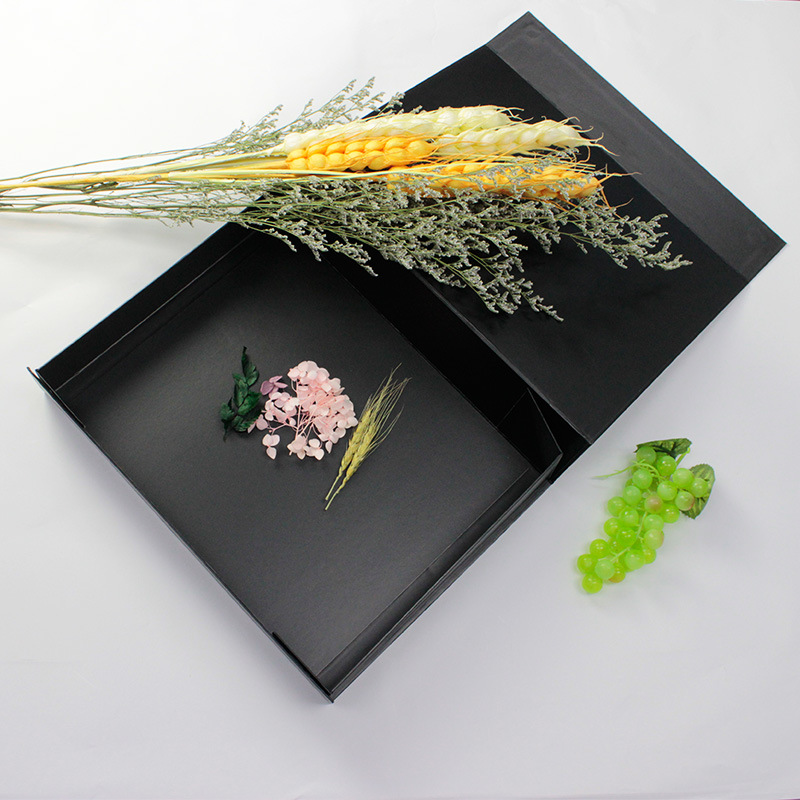 厂家批发折叠礼品盒外贸翻盖包装盒服装日用品包装礼盒可加印LOGO