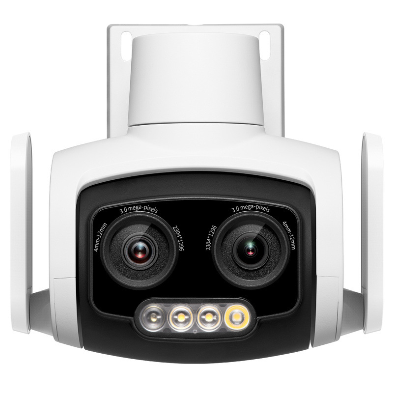 TP TL-IPC637 双目变焦4G版 300万双目变焦4G全彩室外球机 637 4G