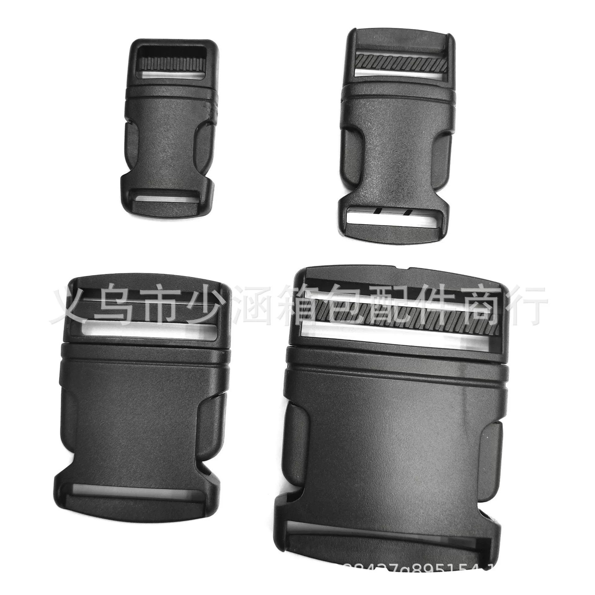 Фабрика 20 ~ 51 мм черная пластиковая Автомобильная Пряжка Рюкзак ремень лямка регулировка пряжка оснастка Пряжка прямые поставки