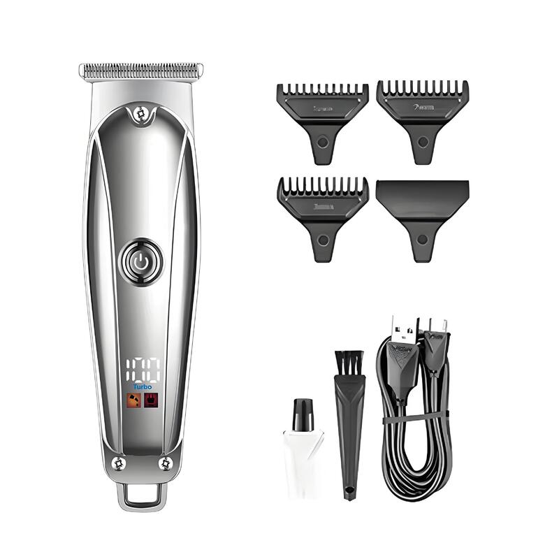 クロスボーダー新しい電気バリカンヘアサロン理髪デジタルディスプレイ電気バリカン炭素鋼カッター家庭用デジタルディスプレイバリカン|undefined