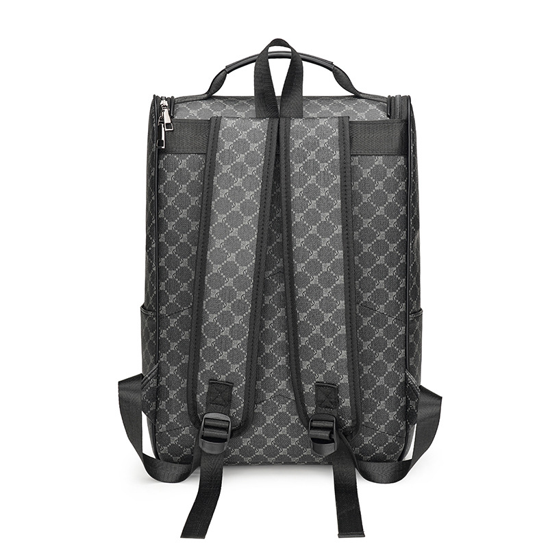 Mochila de negocios para hombre de tendencia transfronteriza de gran capacidad, anti-salpicaduras, mochila para computadora de viaje multifuncional para hombre al aire libre
