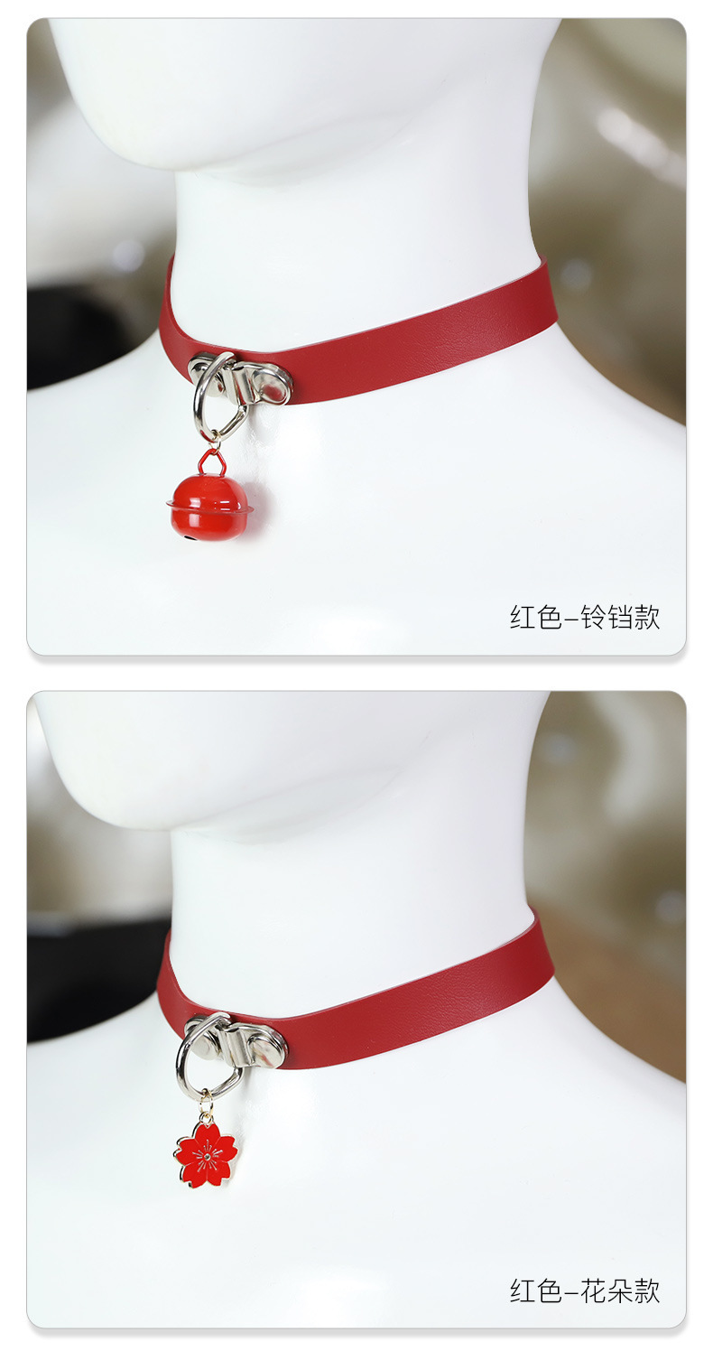 Silicone Collar with Traction Chain for Adult Couples — detail image 15