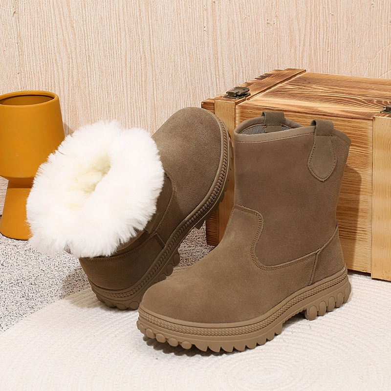 Зимние ботинки Martens из кожи, тёплая меховая подкладка, на молнии, размеры 39–45