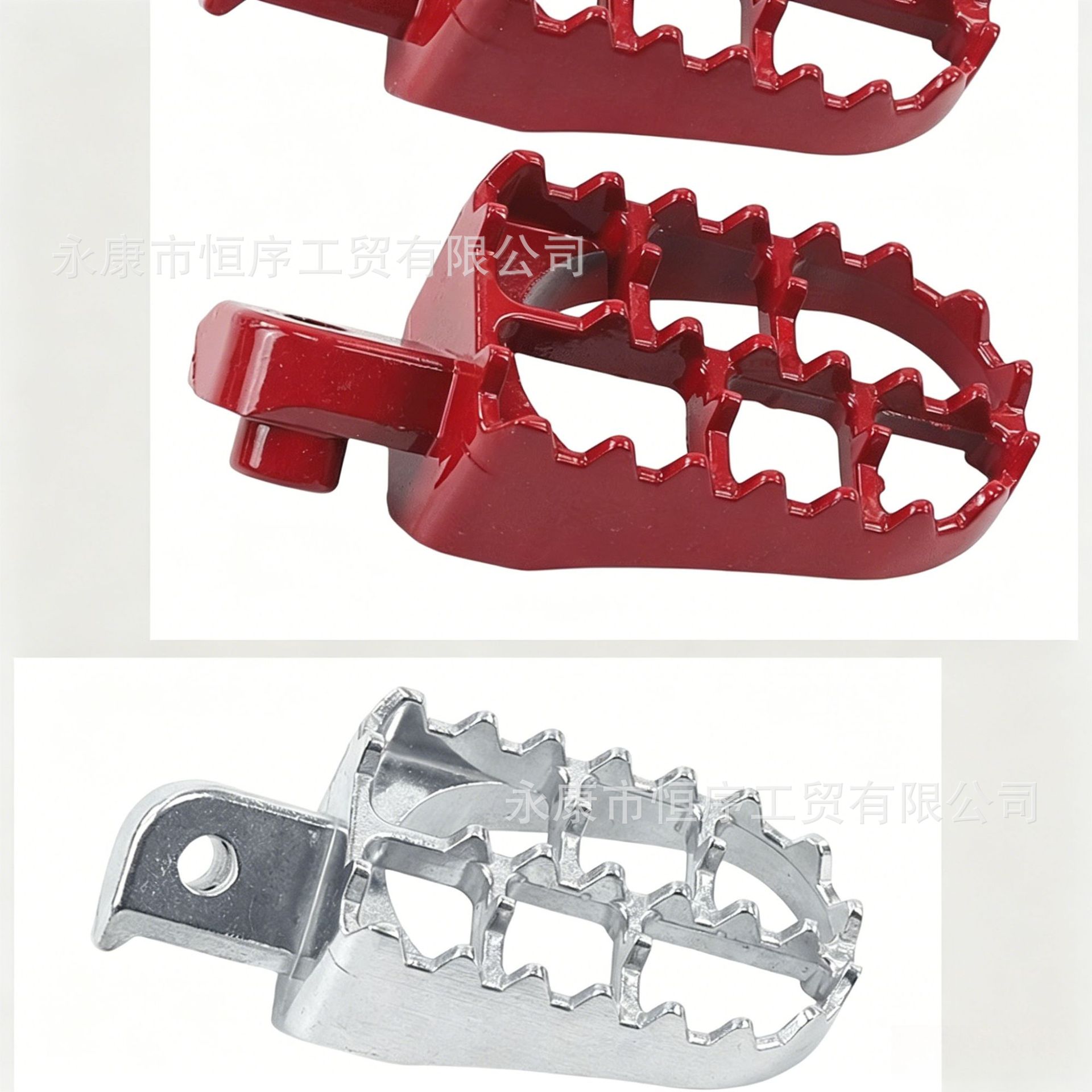 Off-Road Motorcycle Modification Parts, Aluminum Footrests for Small and Medium-Sized Racing Bikes, Crf Little Flying Eagle Pedals, Front Footrests