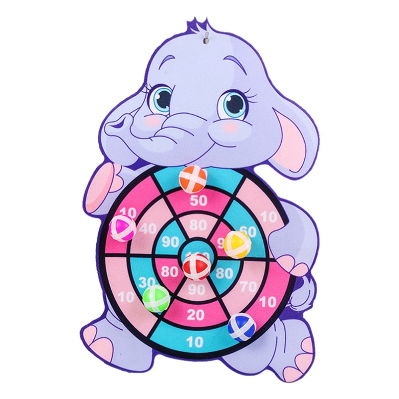 Niños animal bola pegajosa Frisbee padre-hijo interactivo pegajoso bola lechón juguete puesto de regalo juguete