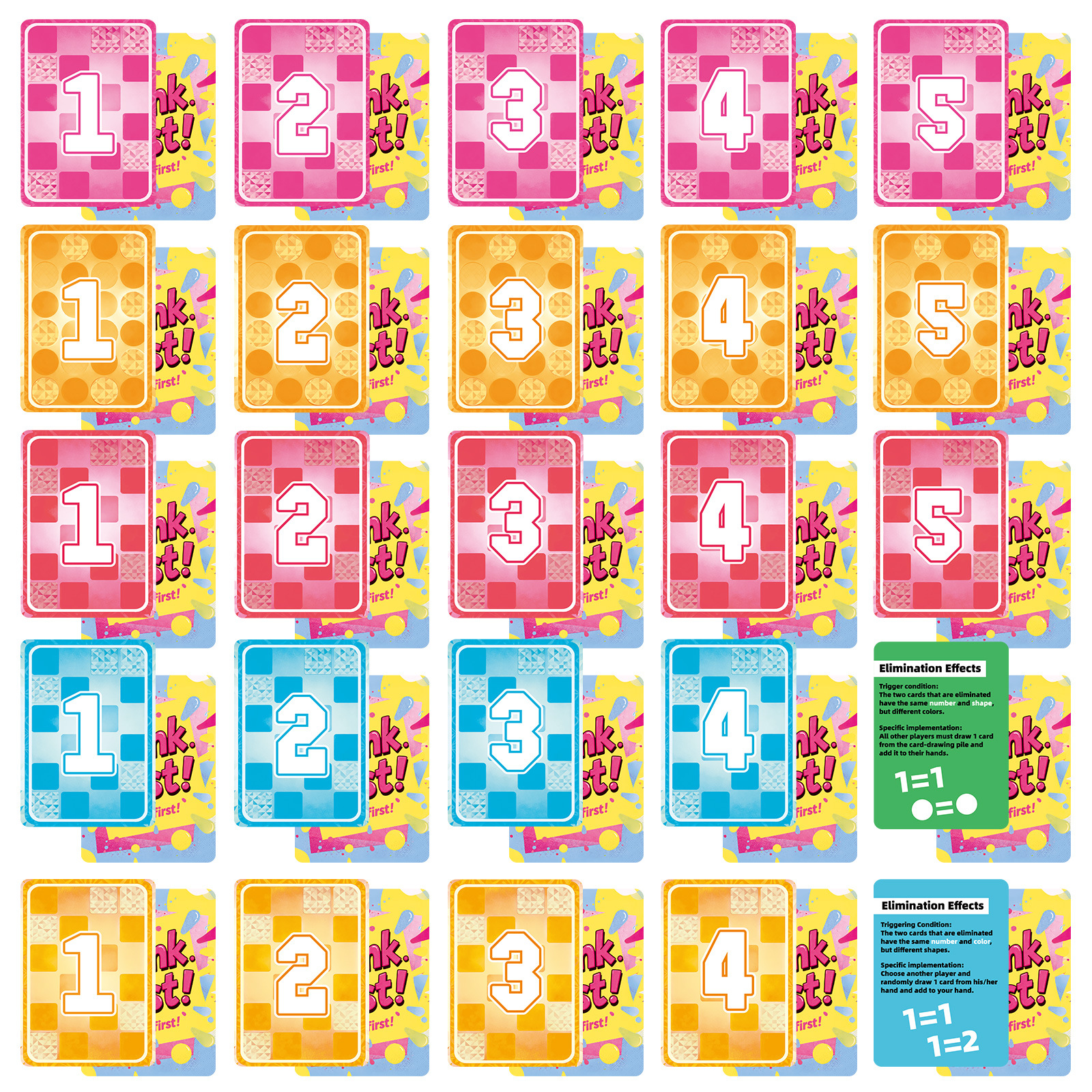 Creative Board Game For Party 2-5 Players Interactive Card Set_voghion.com