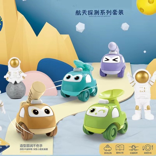Hot model children's toy car boy's inertia car fire engineering vehicle 1-2-3 year old treasure toy set