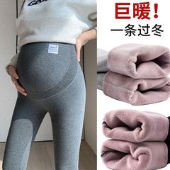 孕妇裤秋冬加绒加厚外穿孕妇打底裤托腹孕妇裤保暖孕妇裤棉裤秋装
