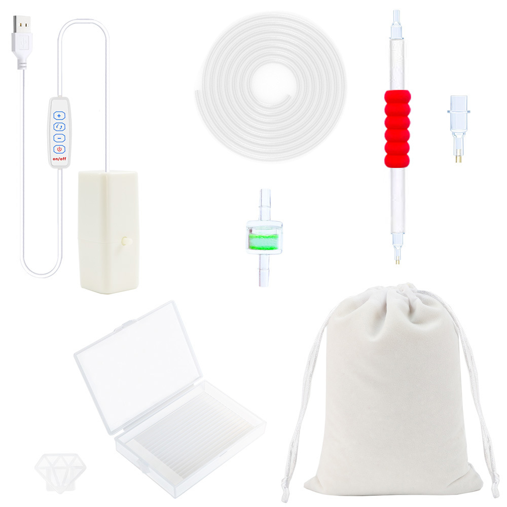 Pintura de diamantes nuevo bolígrafo de perforación de puntos eléctrico Amazon nuevo bolígrafo de succión al vacío broca de punto de succión herramienta de bricolaje