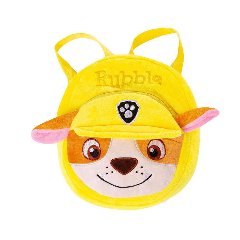 2024 nuevo bolso de felpa de hombro para niños lindo mochila para bebés de 1 a 6 años mochila de dibujos animados de jardín de educación temprana