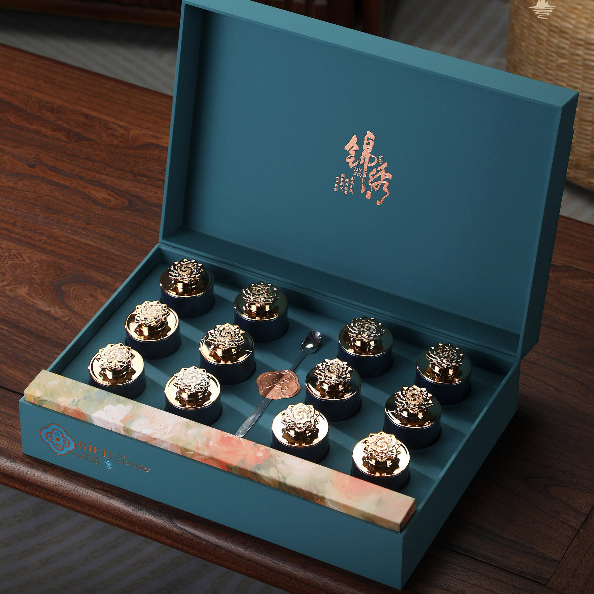高挡小罐茶包装盒空礼盒12小罐金骏眉红茶岩荼包装盒子礼盒空盒