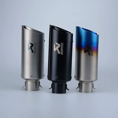 double cylinder fry street exhaust — Motorcycle exhaust pipe